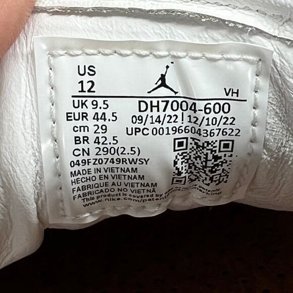 Nike Air Jordan 1 Shoes Women's 12 Elevate Low Atmosphere Retro Platform Sneaker - Picture 11 of 11